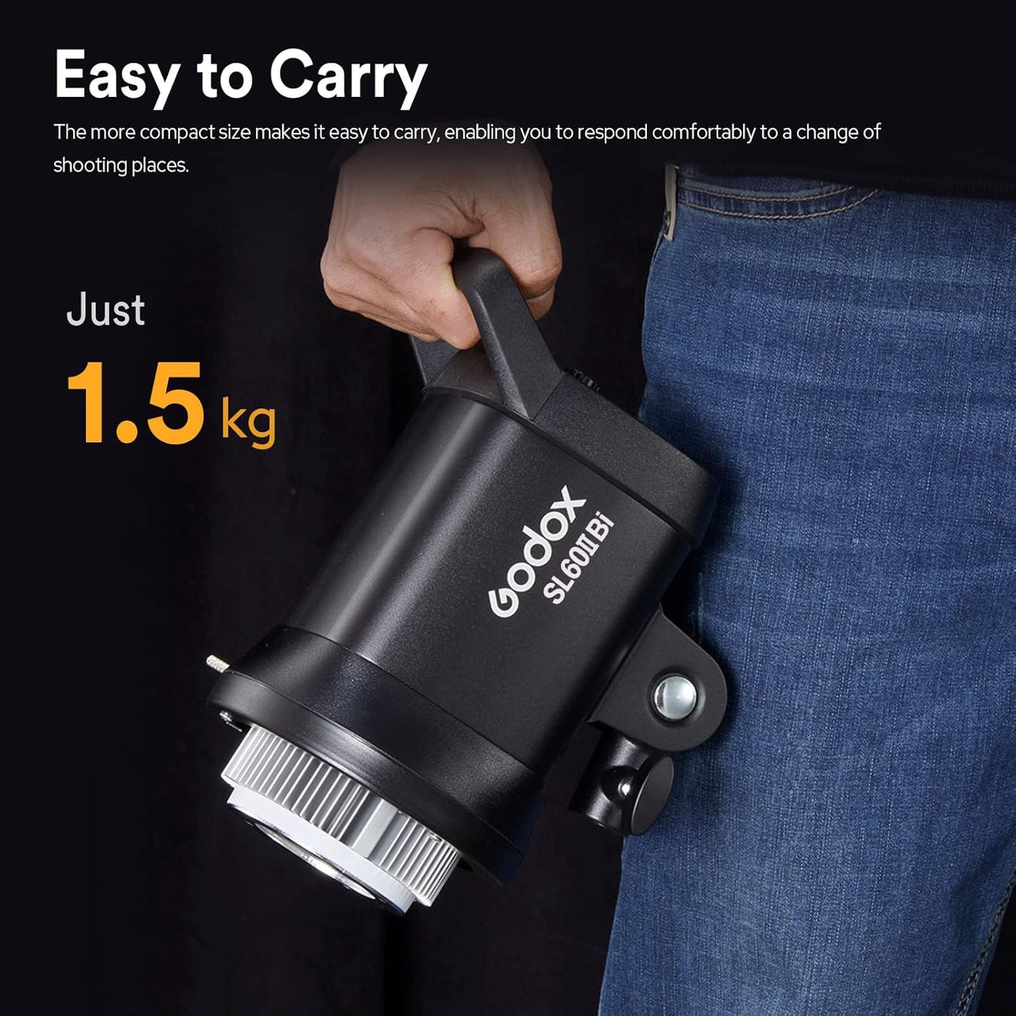 Luz de vídeo LED bicolor Godox SL60IIBi