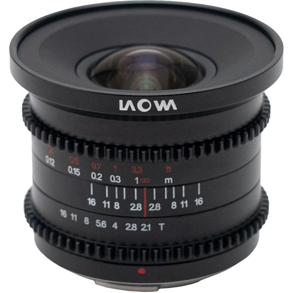 Lente Venus Laowa 6mm T2.1 Zero-D Cine para Micro Quatro Terços