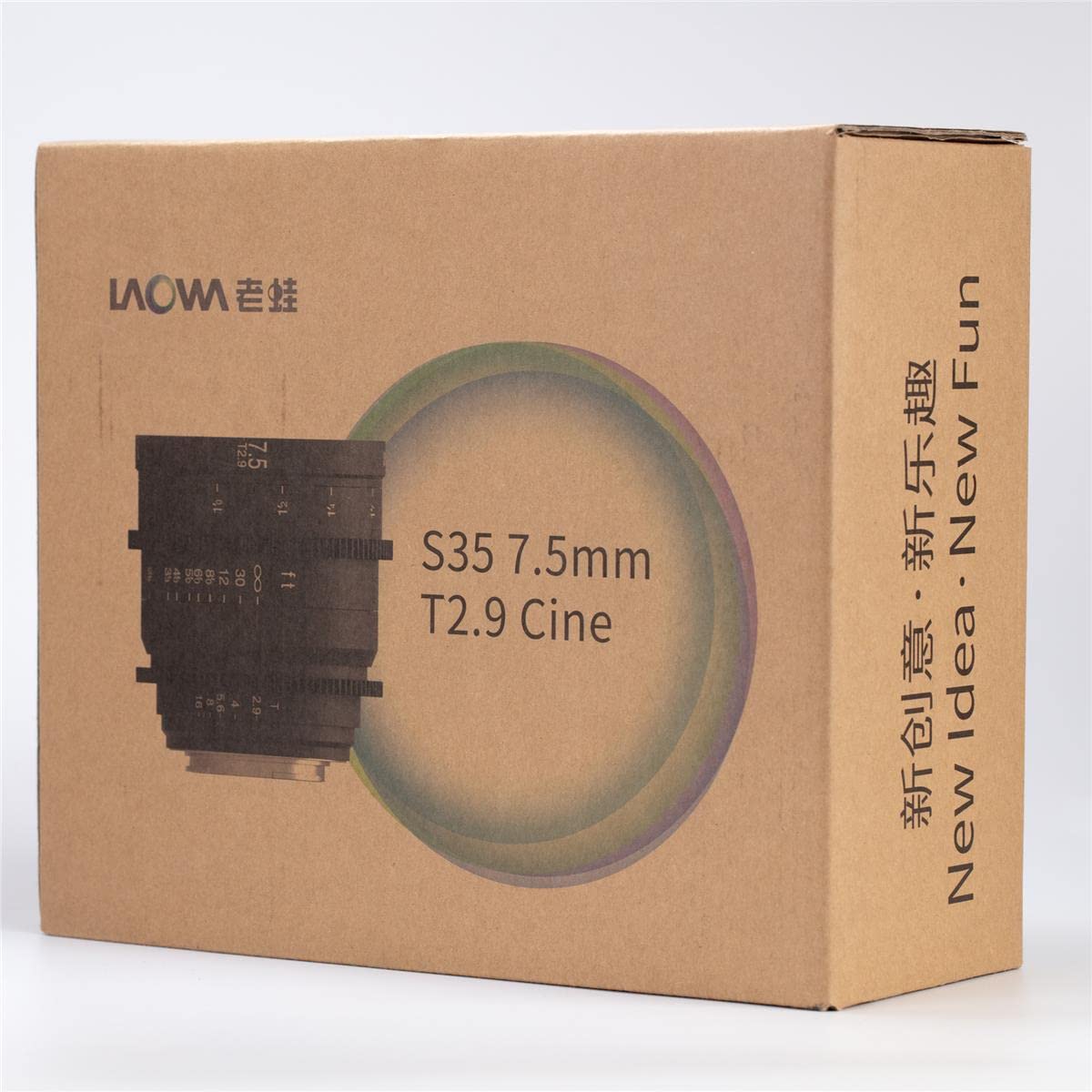 Lente de Cinema Venus Laowa 7,5 mm T2.9 Zero-D S35