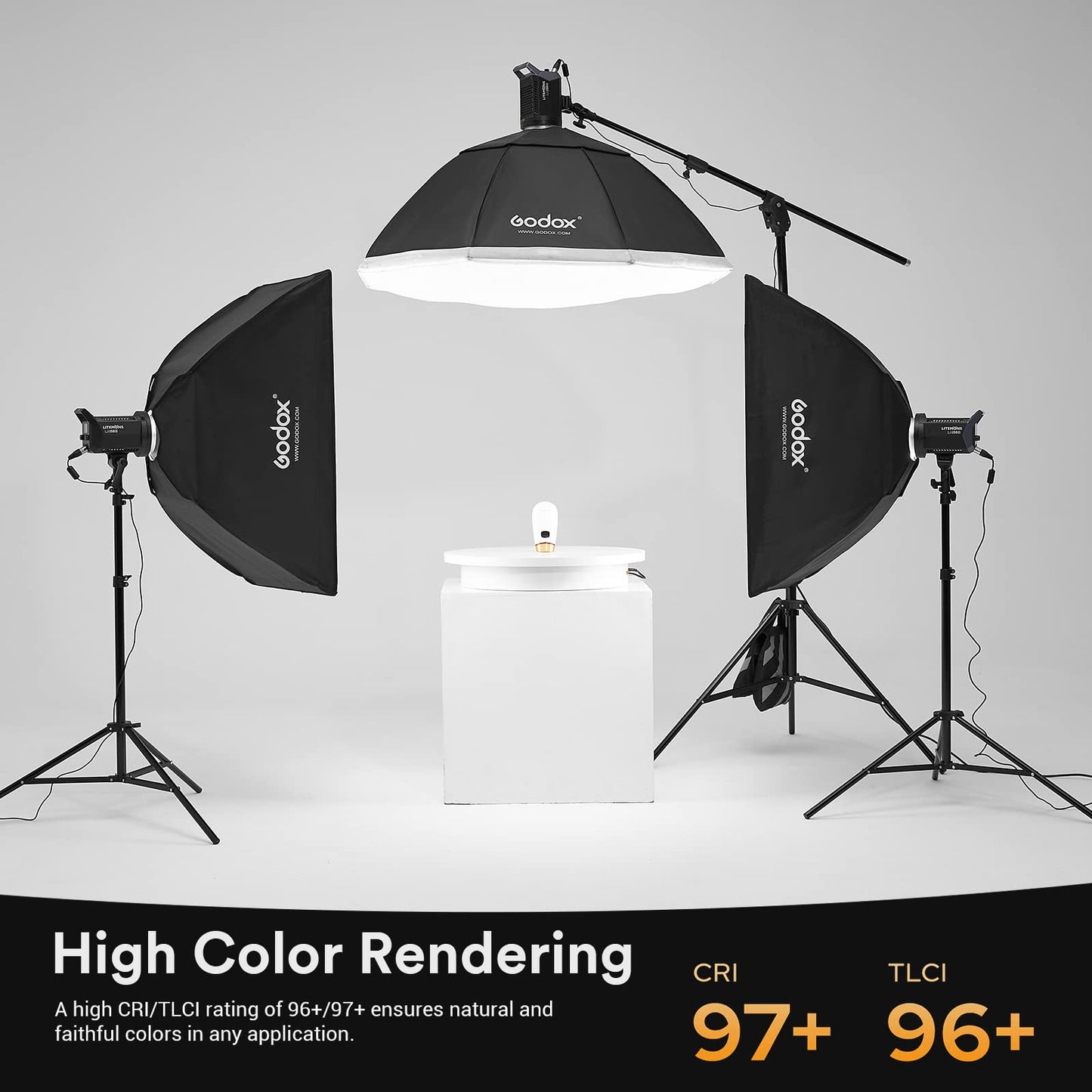 Luz de vídeo LED bicolor Godox LA200Bi