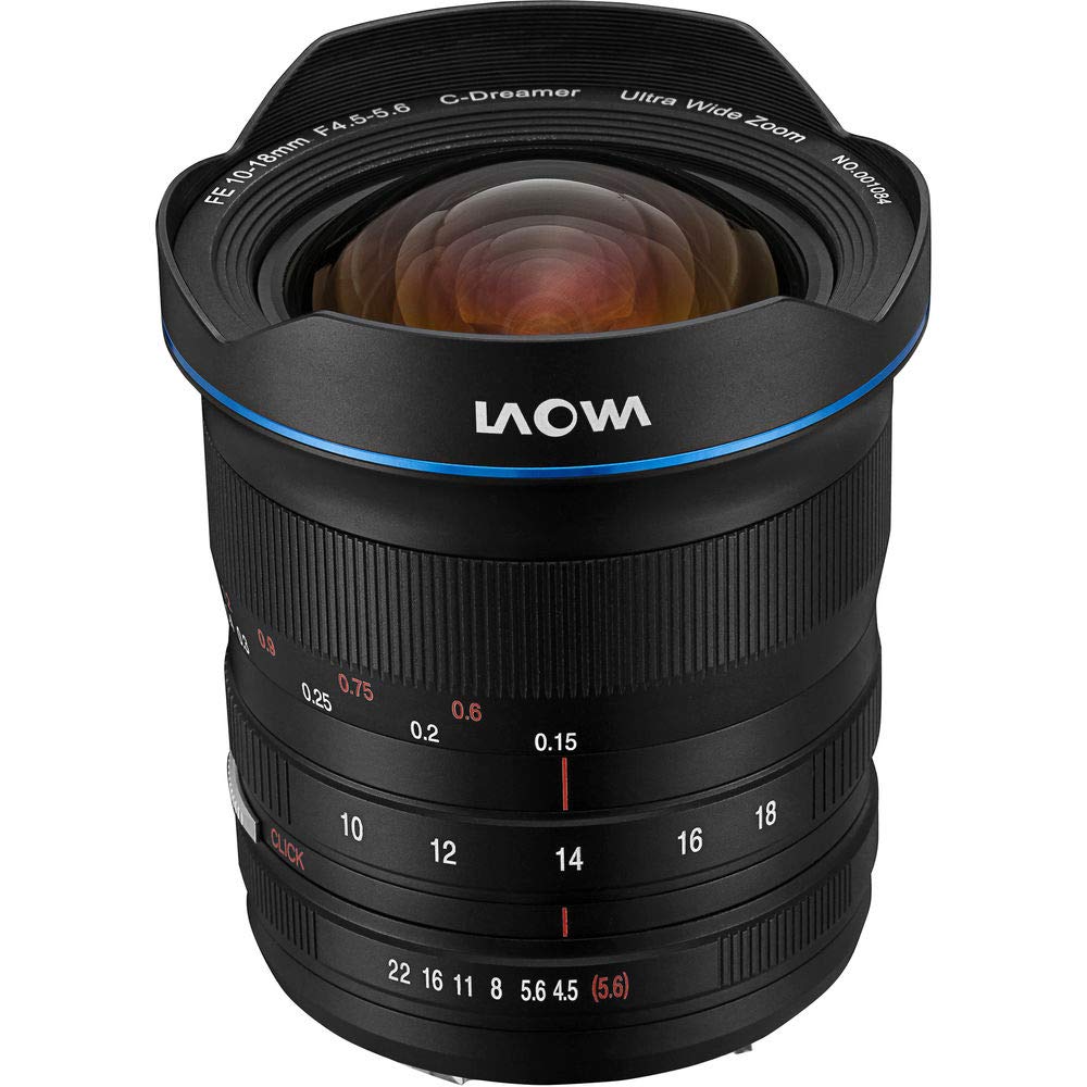 Lente de zoom Venus Optics Laowa 10-18 mm f/4.5-5.6 para montagem Sony FE/Nikon Z/L