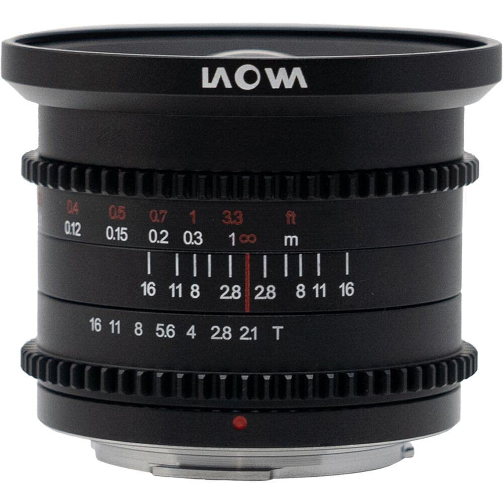 Lente Venus Laowa 6mm T2.1 Zero-D Cine para Micro Quatro Terços