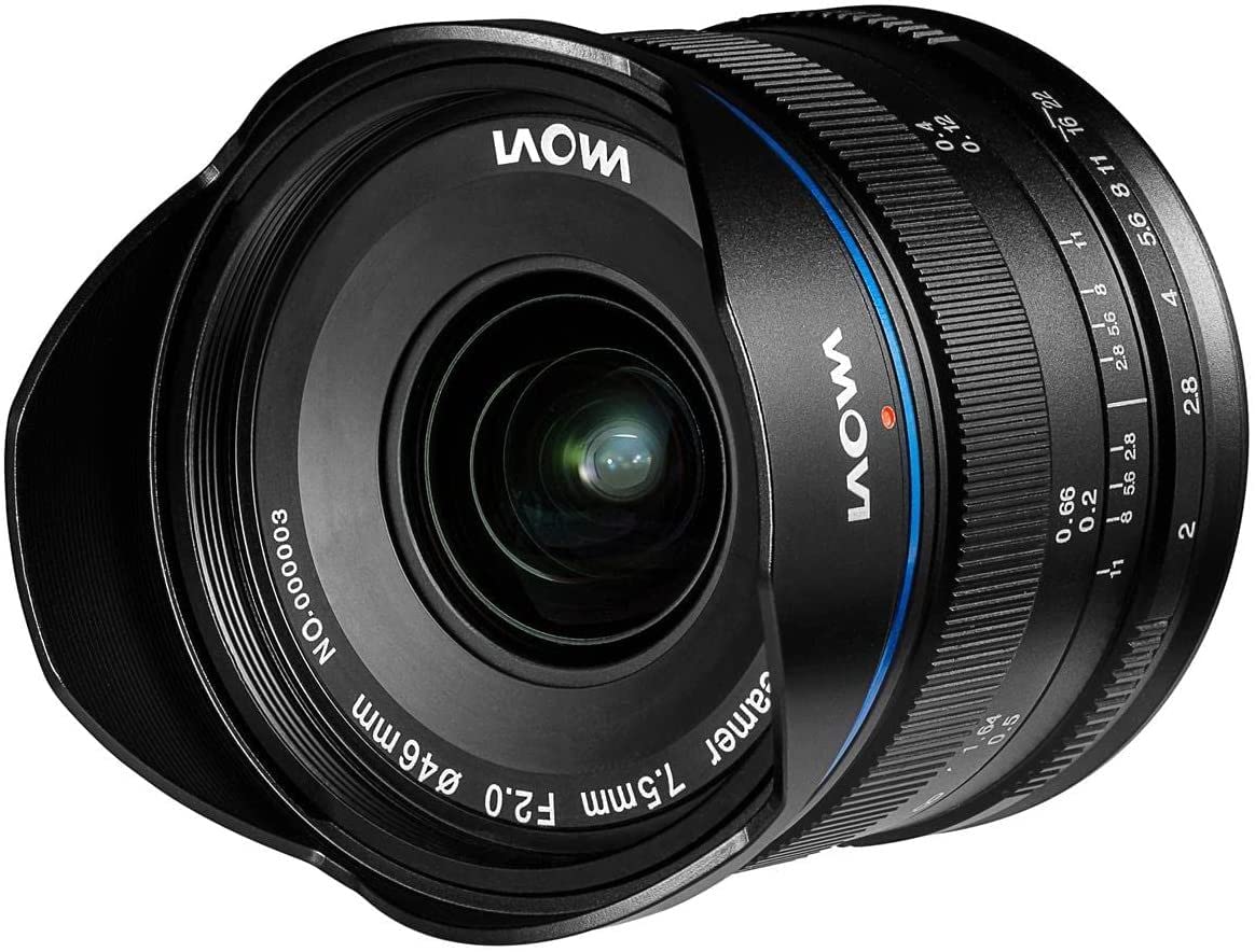 Lente Venus Laowa 7,5 mm f/2 para Micro Quatro Terços, versão leve
