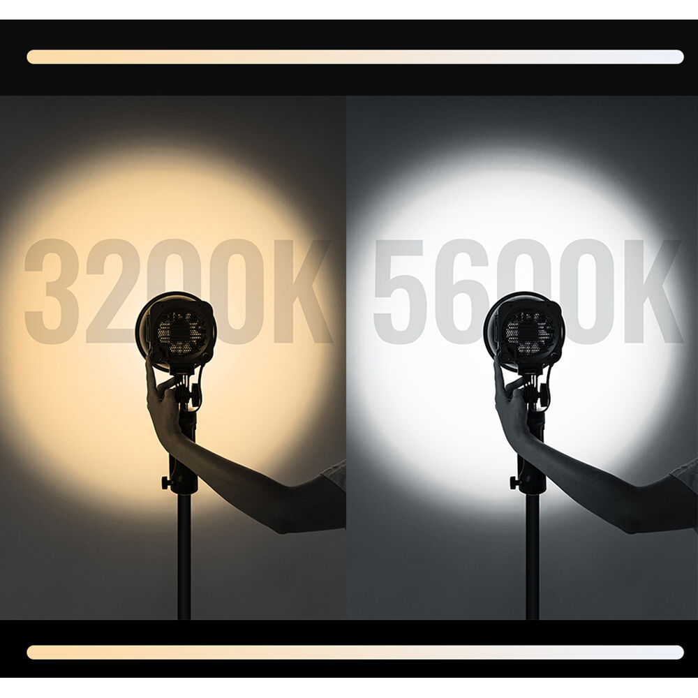 Kit de luz LED bicolor portátil Yongnuo YNLUX100 com plugue UE de 220 V