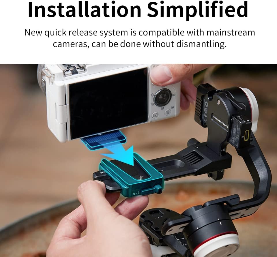 Estabilizador de 3 eixos Zhiyun Crane M3S Gimbal portátil