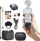 Microfone de lapela sem fio GODOX Cube-OP3 para DJI Osmo Pocket 3