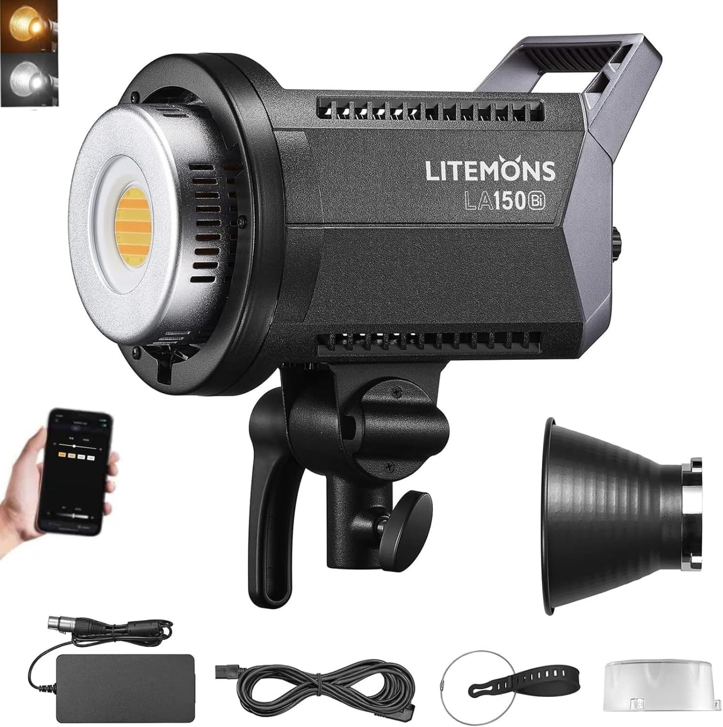 Luz de vídeo LED bicolor Godox LA150Bi