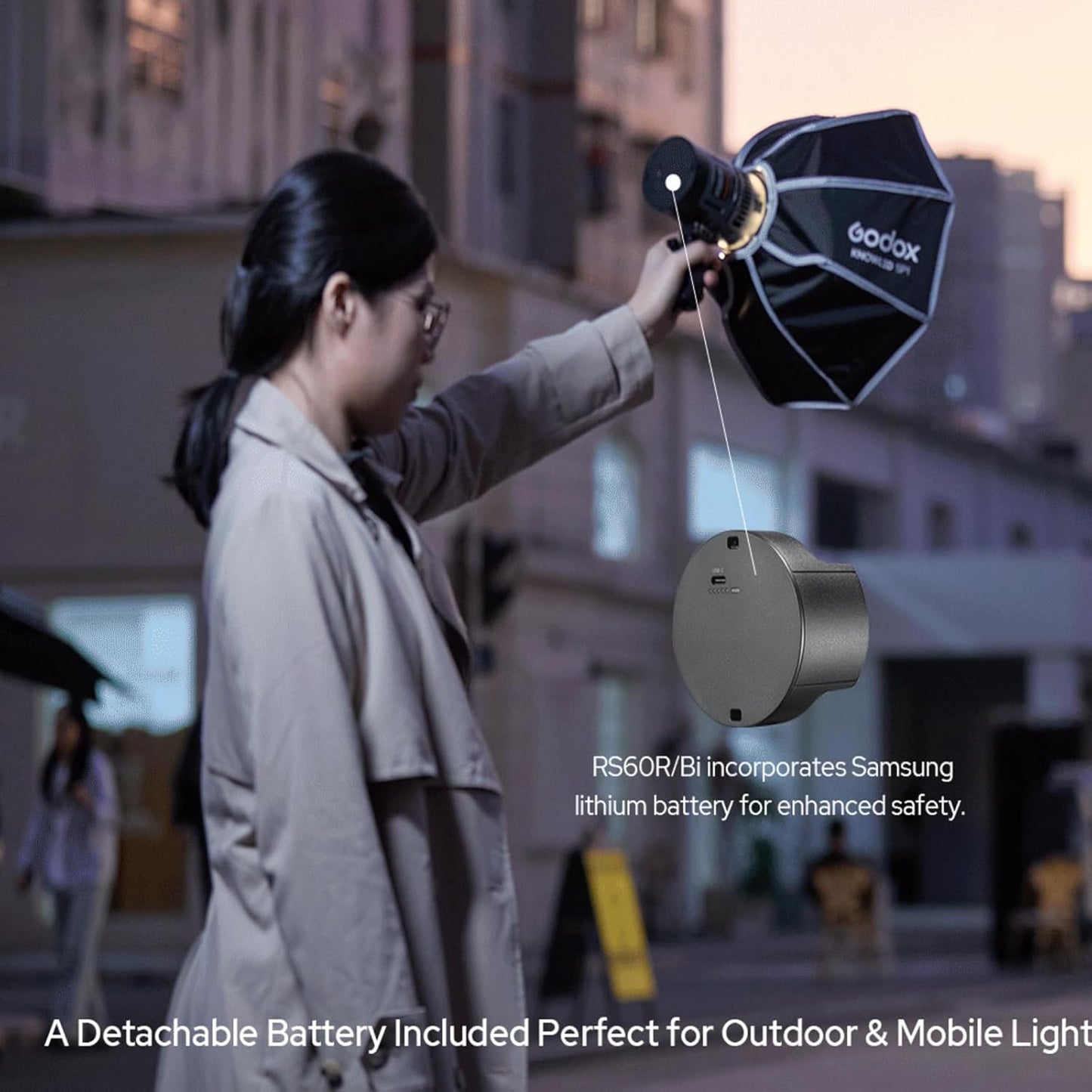 Godox RS60R RGB LED Monolight