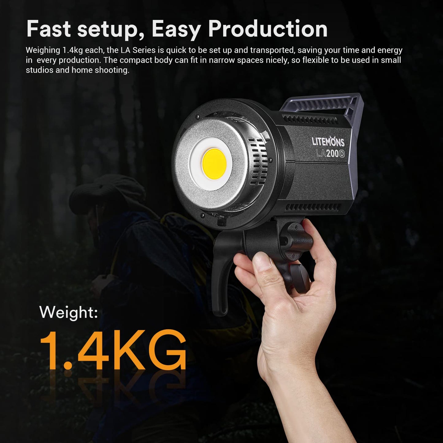 Luz de vídeo LED Godox LA200D