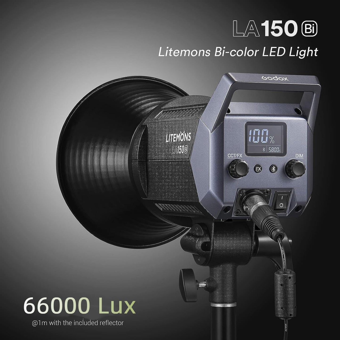 Luz de vídeo LED bicolor Godox LA150Bi