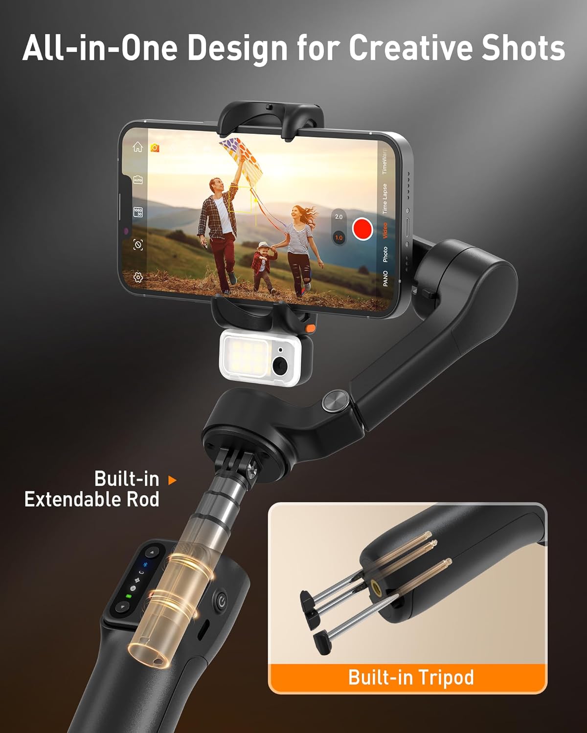 Estabilizador Gimbal Hohem iSteady V3, Preto