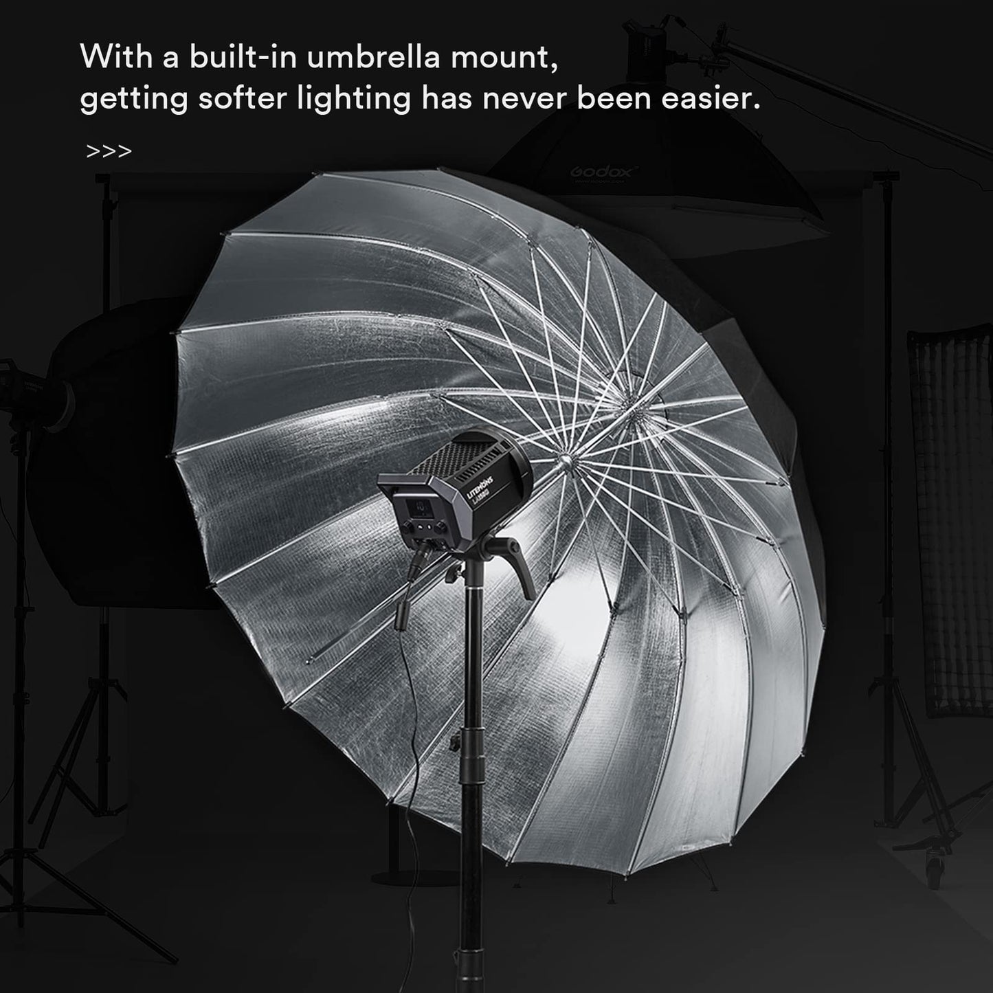 Luz de vídeo LED Godox LA200D