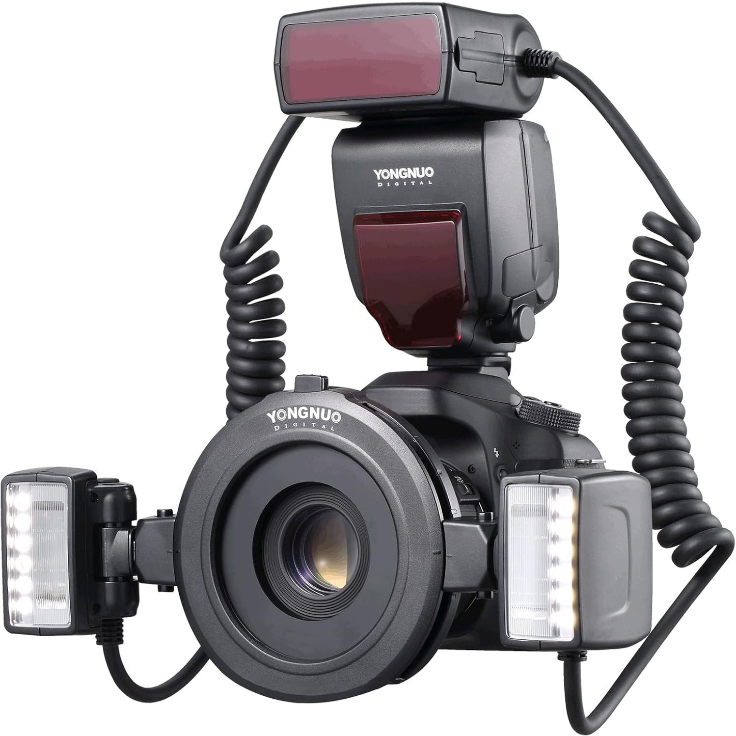 Flash de anel macro YONGNUO YN24EX TTL para Canon