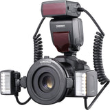 Flash de anel macro YONGNUO YN24EX TTL para Canon