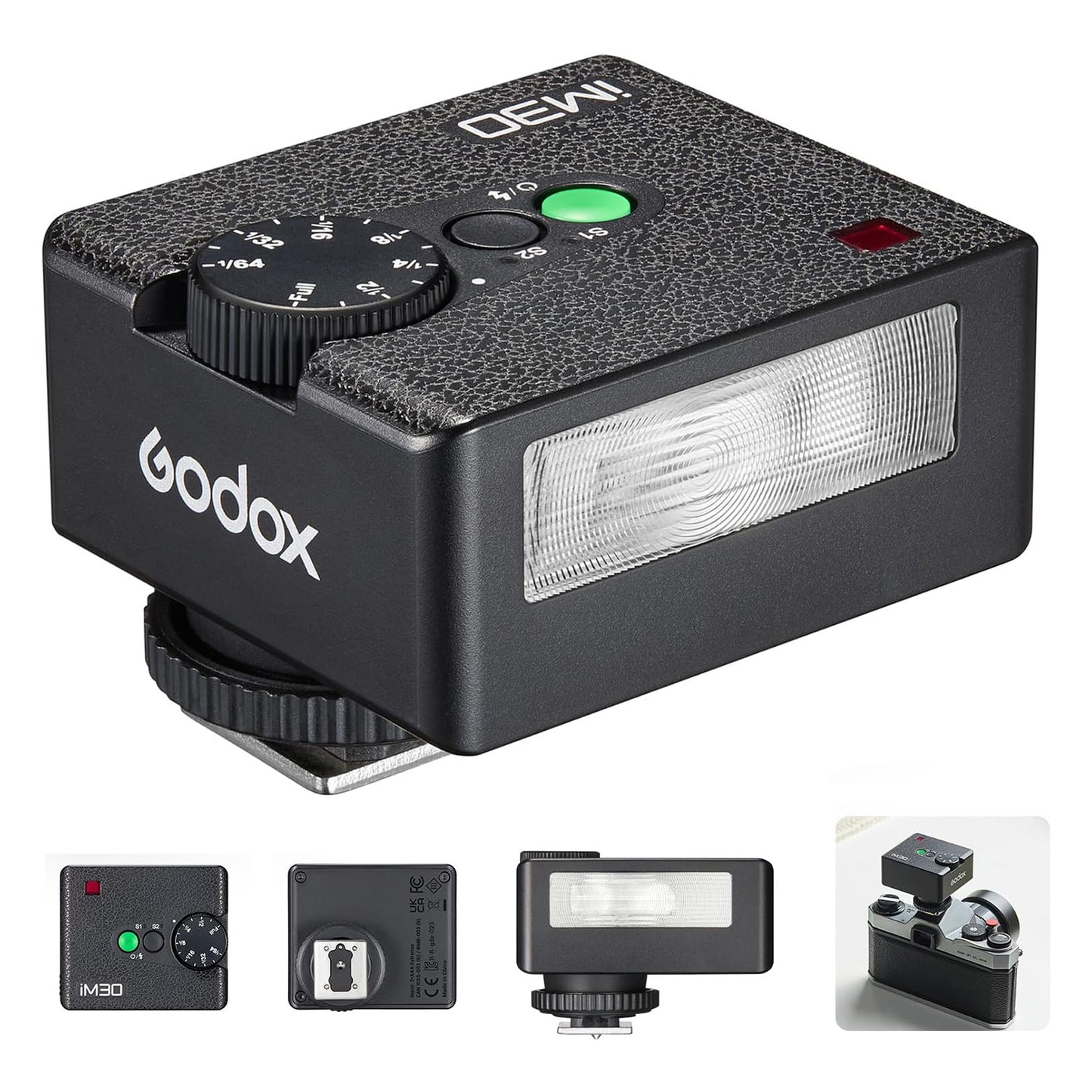 Flash da câmera Godox iM30