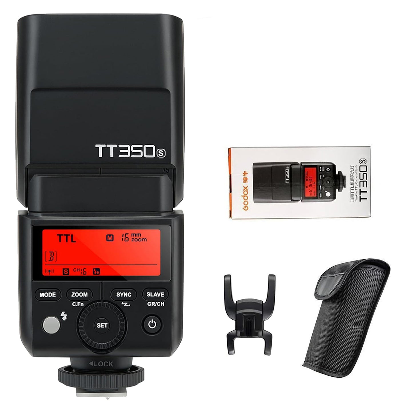 Flash Speedlite Godox TT350S para câmera Sony