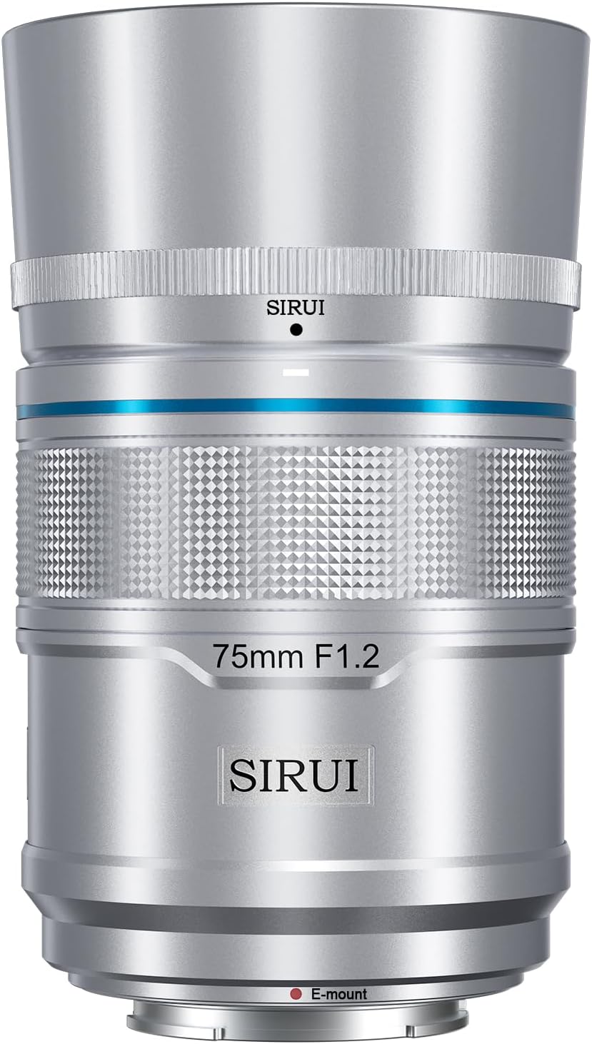 Conjunto de lentes de foco automático APS-C SIRUI Sniper 16 mm, 23 mm, 33 mm, 56 mm e 75 mm, lente grande angular F1.2