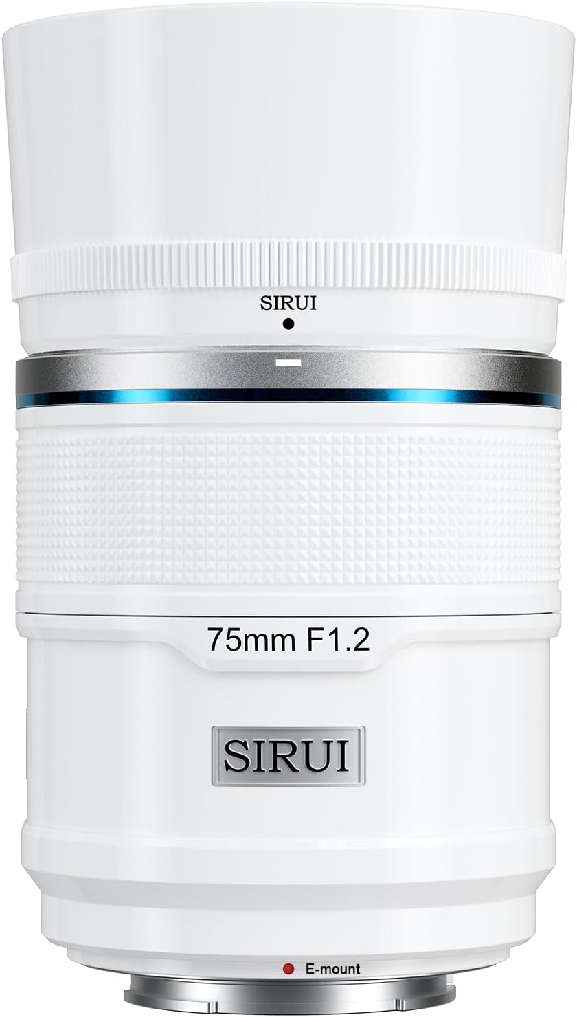 Conjunto de lentes de foco automático APS-C SIRUI Sniper 16 mm, 23 mm, 33 mm, 56 mm e 75 mm, lente grande angular F1.2