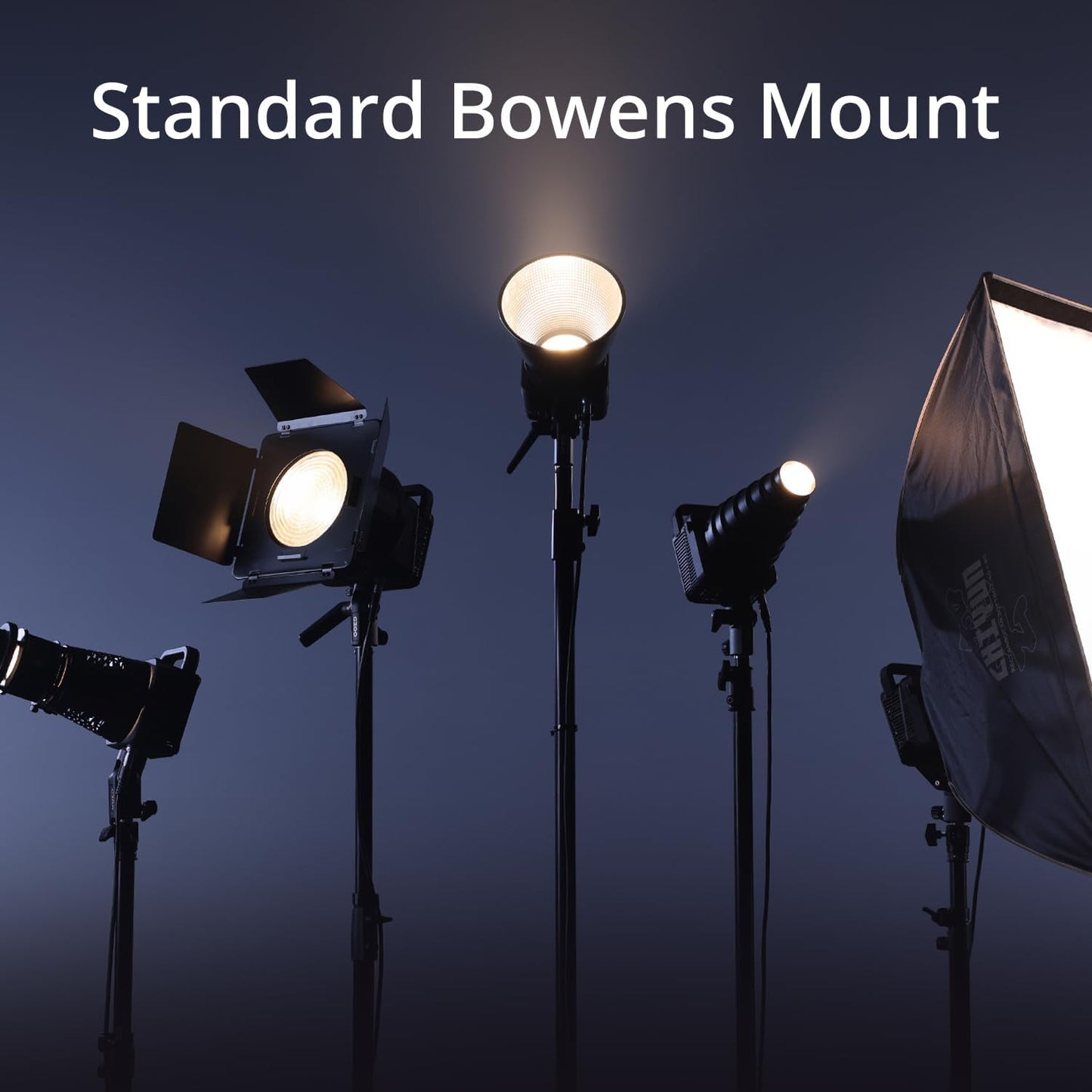 Luz de vídeo LED bicolor COB ZHIYUN MOLUS G300 300W