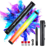 Kits Godox TL30-K1/TL30-K2/TL30-K4 Luzes de tubo RGB 8W 2700-6500K Lux 740 CRI 97 TLCI 99 13FX com bateria de 2900mAh Luz portátil magnética