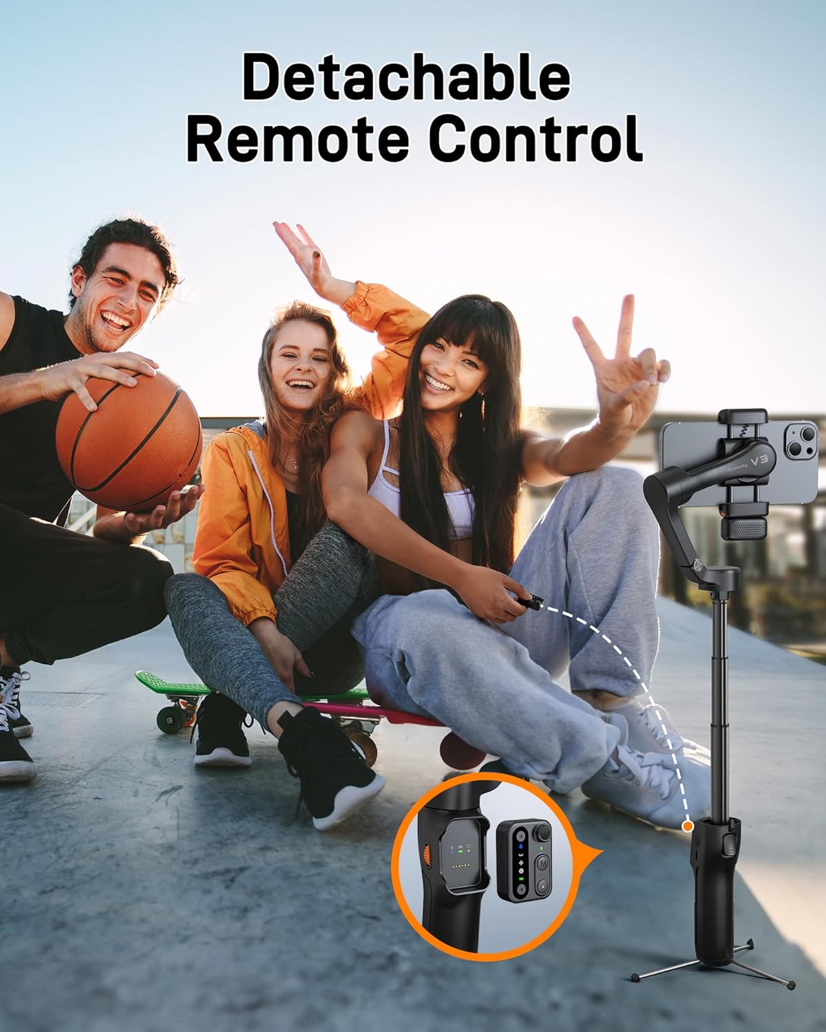 Estabilizador Gimbal Hohem iSteady V3, Preto