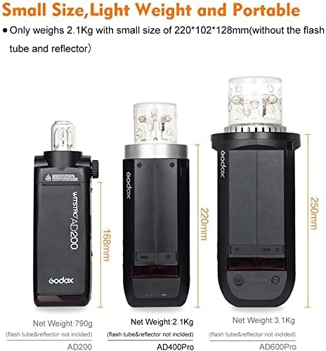Godox AD400 Pro AD400Pro Flash Strobe para ambientes externos