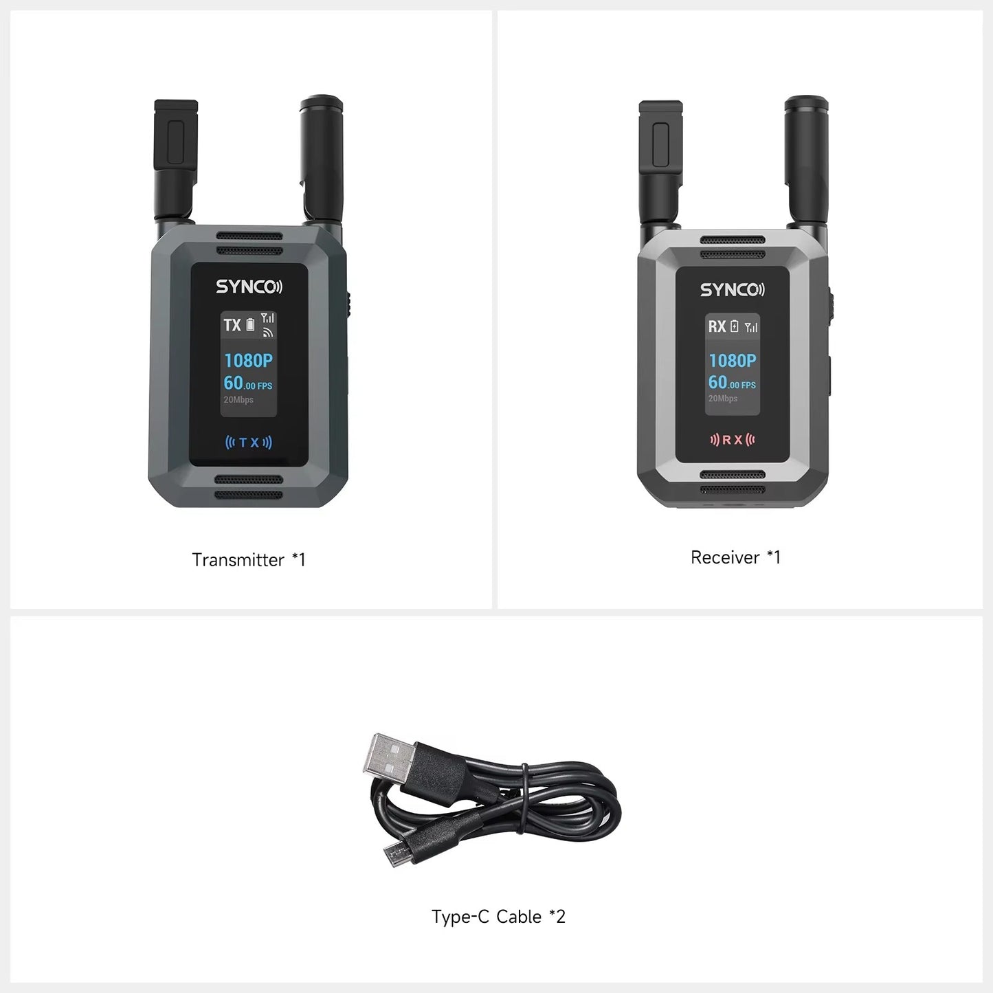 VIP Link SYNCO XVision Wireless Video Transmission System 1TX+1RX