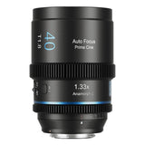 Lente anamórfica SIRUI 40mm T1.8 1.33X, lente de foco automático S35