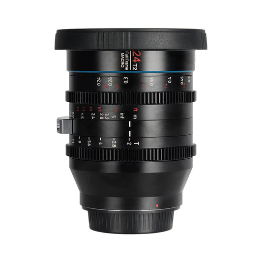 Lente prime cinematográfica SIRUI 24 mm Jupiter Macro T2 Full-Frame
