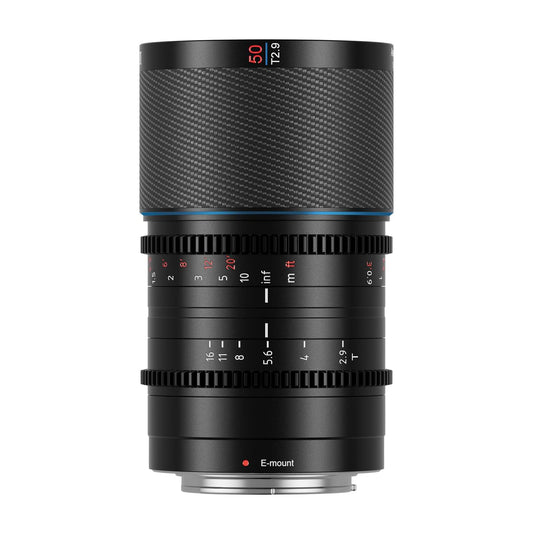 Lente anamórfica de fibra de carbono SIRUI Saturn 50mm T2.9 1.6X Full Frame, lente de cinema