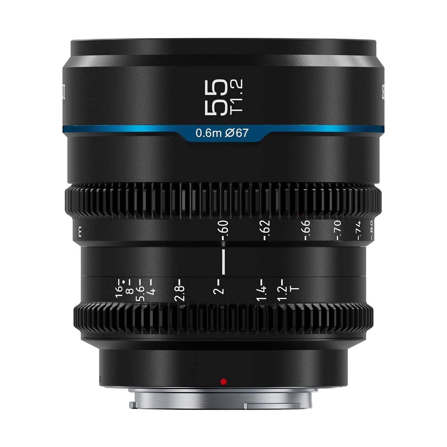 SIRUI Night Walker 55mm S35 Manual Focus Cine Lens, T1.2 Large Aperture Lens