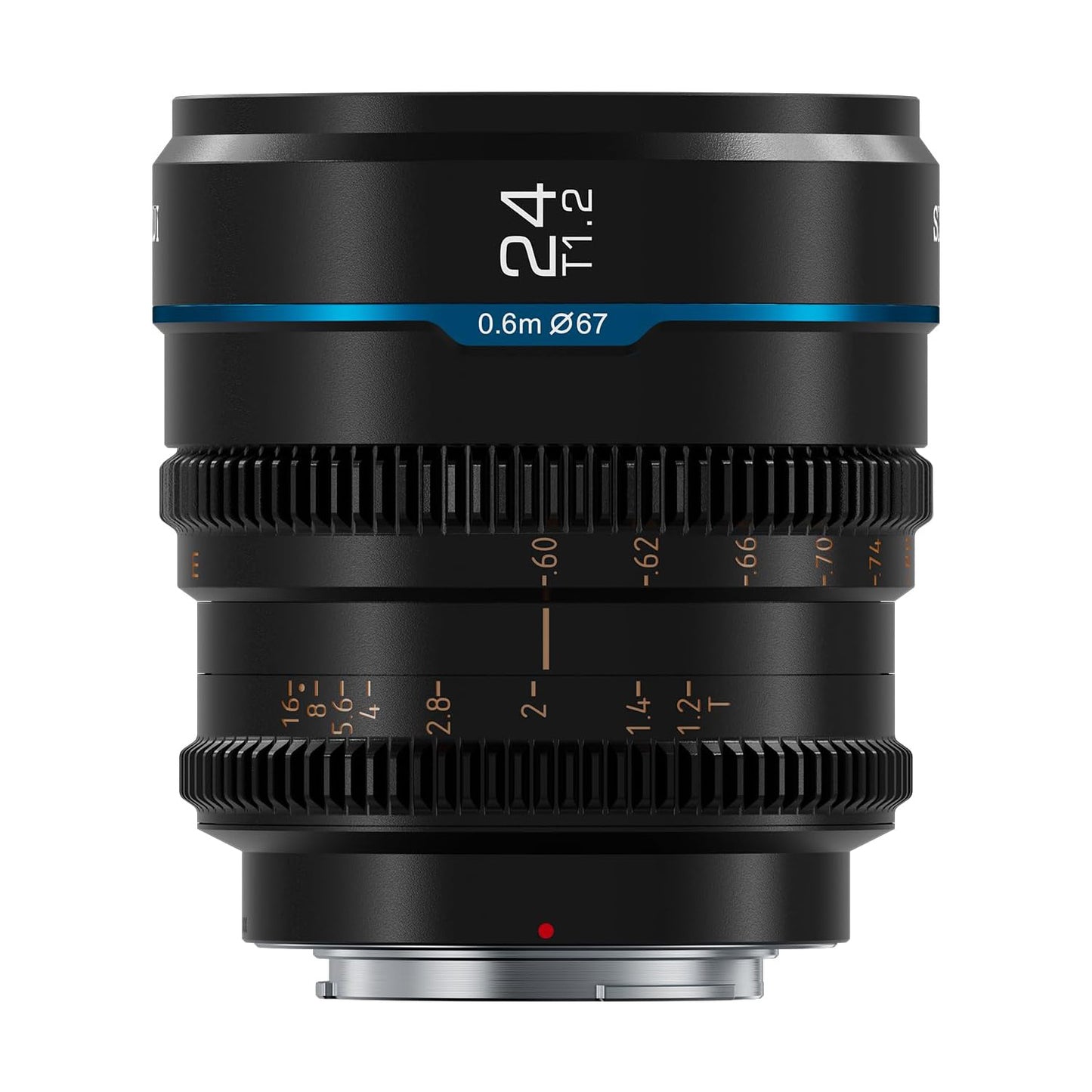 SIRUI Night Walker 24mm S35 Manual Focus Cine Lens, T1.2 Large Aperture Lens