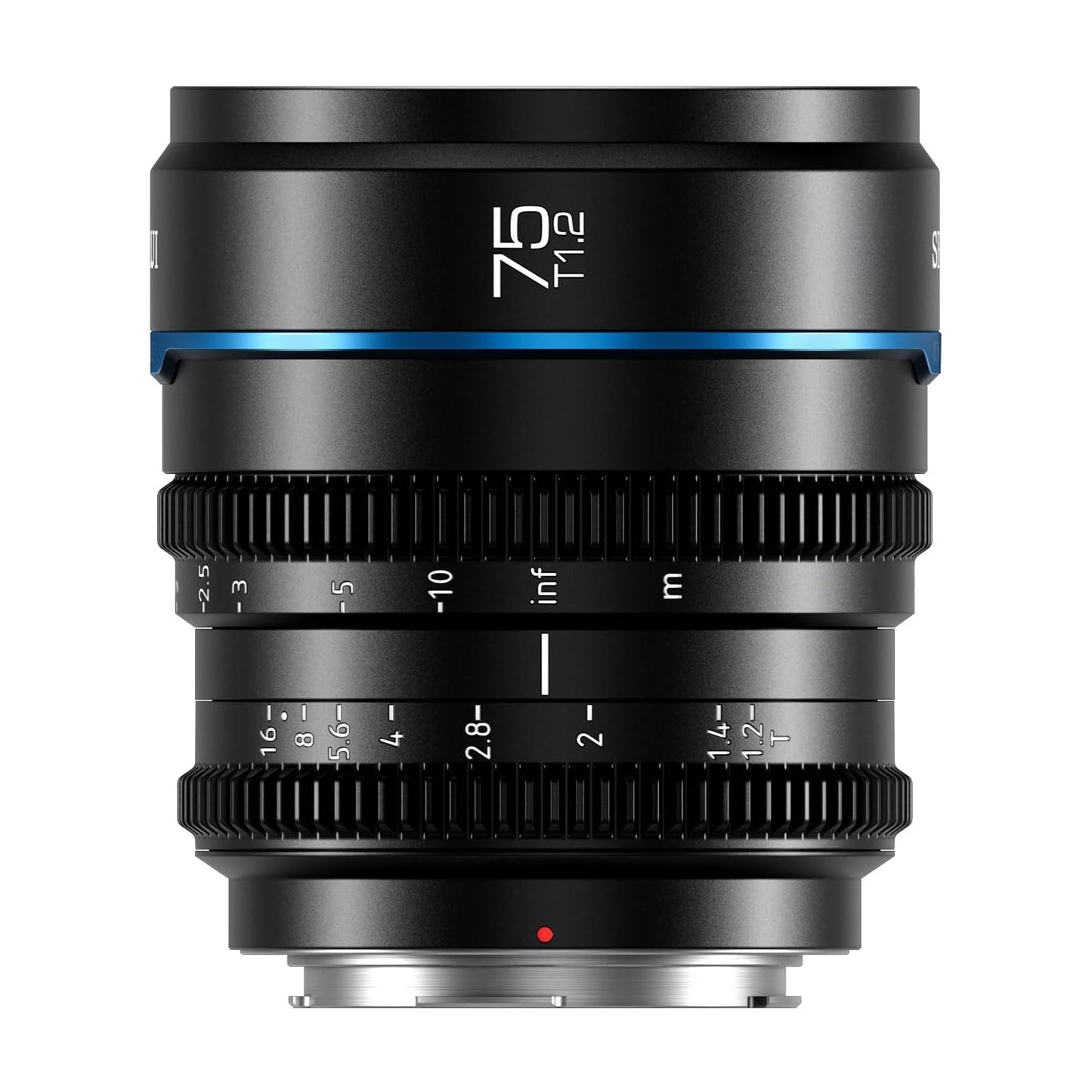 SIRUI Night Walker 75mm S35 Telephoto Cine Lens, T1.2 Large Aperture Manual Focus Lens