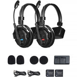 Sistema de intercomunicação sem fio Synco X-Talk X2 com 2 fones de ouvido de ouvido único (2,4 GHz)