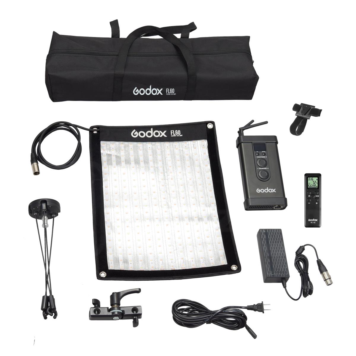 Painel LED Flexível Godox FL60 30x45cm