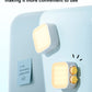 SIDANDE TOFU RGB LED Fill Light,Built-in 60pcs LED Beads Support 21 kinds Modes