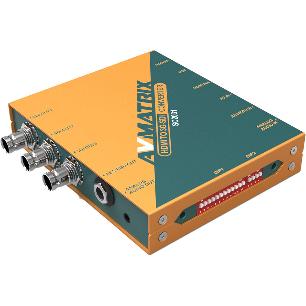 Conversor de escala HDMI/AV para 3G-SDI AVMATRIX SC2031 