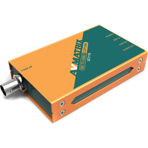 Captura de vídeo SDI para USB 3.1 Tipo C AVMATRIX UC1118 