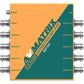 Amplificador de Distribuição de Reclocking AVMATRIX 1x9 3G-SDI SD1191 