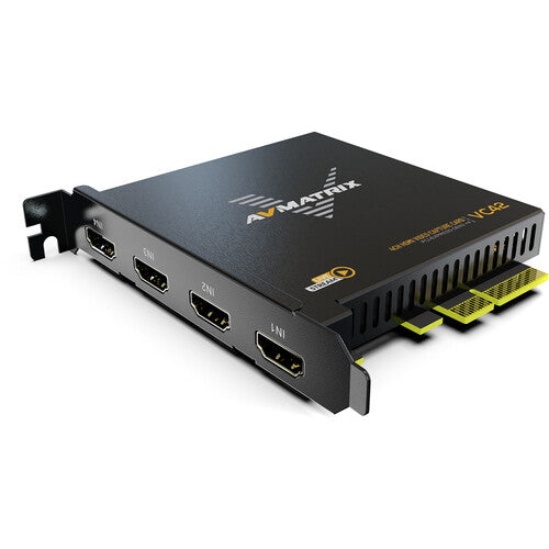 Placa de captura de 4 canais AVMATRIX VC42 1080p HDMI PCIe 