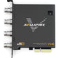 Placa de captura de 4 canais AVMATRIX VC41 1080p 3G-SDI PCIe 