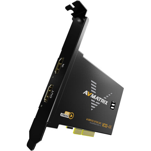 Placa de captura AVMATRIX VC12-4K UHD 4K HDMI PCIe 