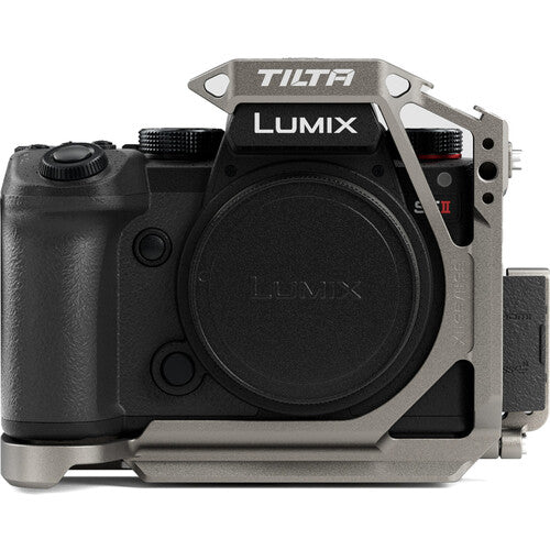 Tilta Half Camera Cage for Panasonic S5 II/IIX/G8 II (Titanium Gray) TA-T50-HCC-TG