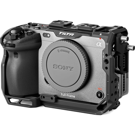 Suporte para câmera Tilta Full Camera Cage V2 para Sony FX3 e FX30 (preto) TA-T16-FCC-B