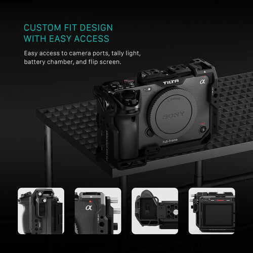 Tilta Full Camera Cage V2 for Sony FX3 & FX30 (Black) TA-T16-FCC-B