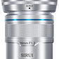 Conjunto de lentes de foco automático APS-C SIRUI Sniper 16 mm, 23 mm, 33 mm, 56 mm e 75 mm, lente grande angular F1.2