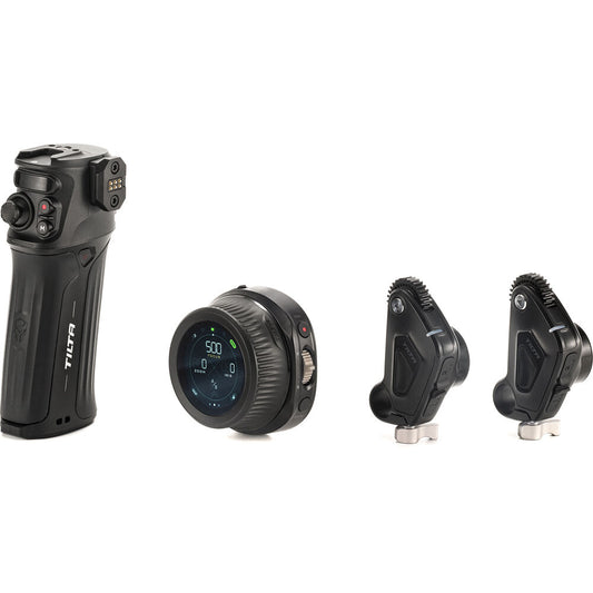 Sistema de controle de lente sem fio Tilta Nucleus Nano II com kit de alça de controle WLC-T05-K2 