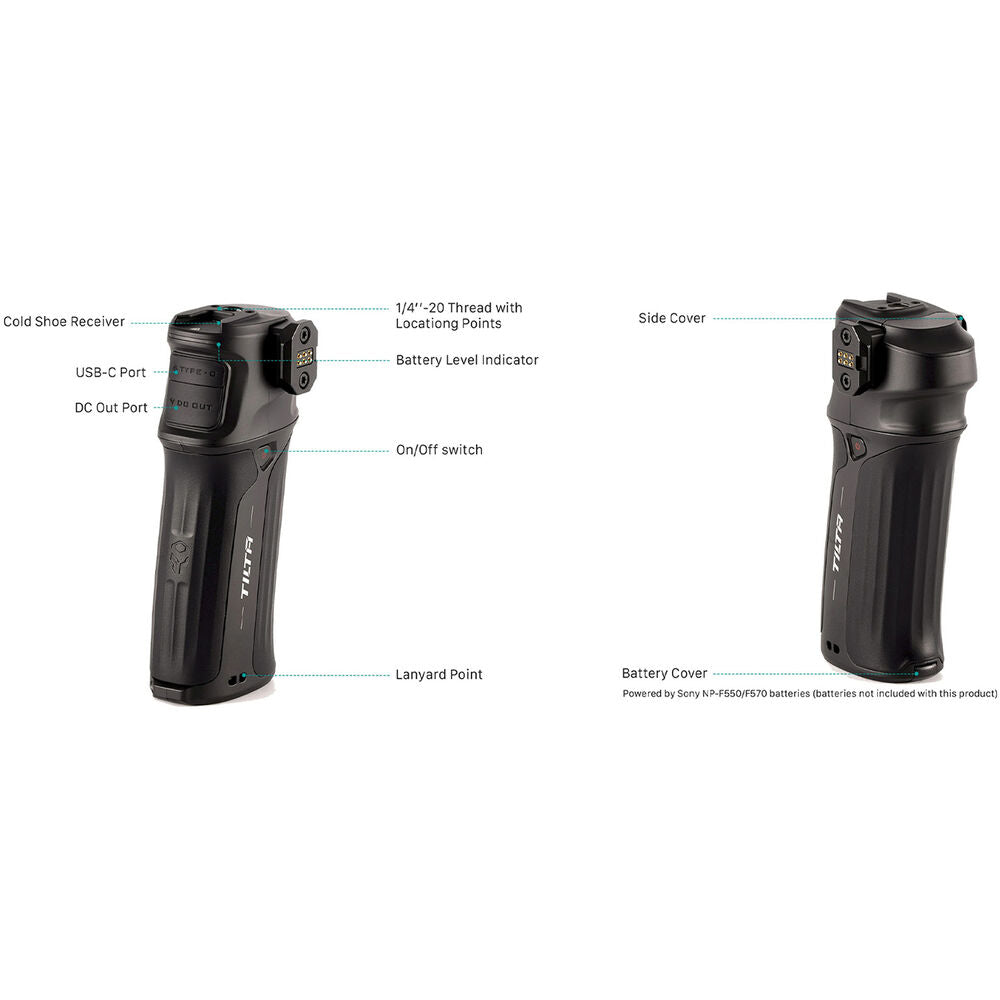 Sistema de controle de lente sem fio Tilta Nucleus Nano II com alça elétrica (Kit I) WLC-T05-K1 