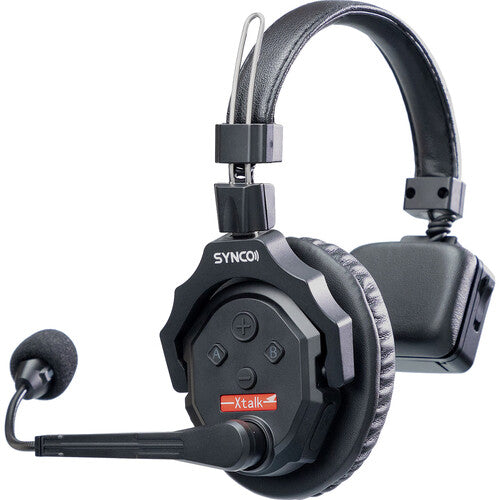 Fone de ouvido sem fio Synco X-Talk X1 para intercomunicação de ouvido único (2,4 GHz)
