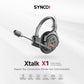 Fone de ouvido sem fio Synco X-Talk X1 para intercomunicação de ouvido único (2,4 GHz)